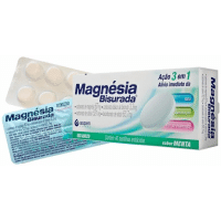 Imagem da oferta Magnésia Bisurada Sabor Menta 40 Pastilhas