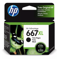 Imagem da oferta Cartucho Hp 667 Xl Black Original