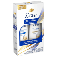 Imagem da oferta Kit Dove Restauração + Queratina Shampoo 350ml + Condicionador 175ml