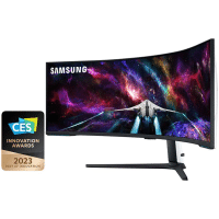 Imagem da oferta Monitor Gamer Samsung Odyssey 57" Mini LED 240Hz 1ms Freesync Premium Pro - LS57CG950NLXZD