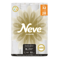 Imagem da oferta Papel Higiênico Neve Supreme Folha Tripla - 32 rolos