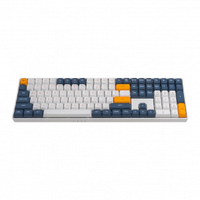 Imagem da oferta Teclado Mecanico Aigo GD108 Starry Blue Wireless Switch Azul Branco e Azul GD108-SB-BL