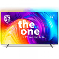 Imagem da oferta Smart TV Philips 65" The One Ambilight 4K UHD LED Android TV 120Hz 65PUG8807/78