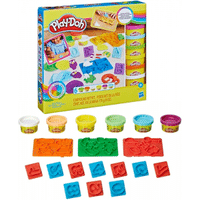 Imagem da oferta Conjunto Massa de Modelar Play-Doh Kit de Números com 6 Cores de Massinha E8533 - Hasbro