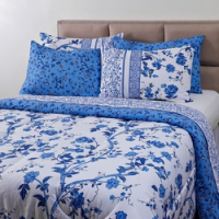 Imagem da oferta Enxoval Cama Casal Creta 7 Peças - 100% Algodão - Casa & Conforto