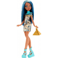 Imagem da oferta Boneca Monster High Cleo Articulável com Vestido Dourado e Acessórios