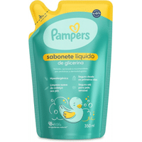 Imagem da oferta PAMPERS REFIL SABONETE LÍQUIDO GLICERINA 350ml