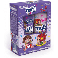 Imagem da oferta ZKMAGIC Kit Shampoo Cachos Personagem Trá Lá Lá Kids Roxo