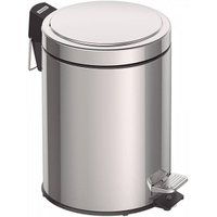 Imagem da oferta Lixeira com Pedal em Aço Inox Tramontina Acabamento Inox 5 Litros