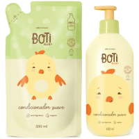 Imagem da oferta Combo O Boticário Boti Baby Condicionador Suave 400ml + Refil 350ml