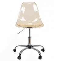 Imagem da oferta Cadeira Eames PC Ambar Office Cromada