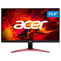 Imagem da oferta Monitor Gamer Acer KG241Y Ebii 23.8" FHD 100Hz 1ms HDMI e VGA LED IPS FreeSync sRGB 99% - UM.QX1AA.E02