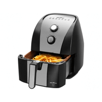 Imagem da oferta Fritadeira Elétrica sem Óleo/Air Fryer Britânia BFR51 Preta com Timer 5,2L