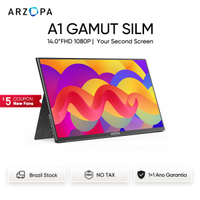 Imagem da oferta Monitor Portatil Arzopa A1 GAMUT SLIM 14.0'' FHD 1080p Ultra Slim Painel IPS