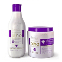 Imagem da oferta Kit Fortificante Capilar com Shampoo de Alho 300ml e Máscara 450g - Forever Liss