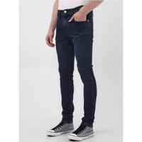 Imagem da oferta Calça jeans masculina super skinny denim escuro | Pool by