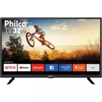 Imagem da oferta Smart TV LED HD 32" Conversor Digital Integrado 2 HDMI 1 USB PTV32G52S - Philco