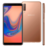 Imagem da oferta Smartphone Samsung Galaxy A7 Cobre 64GB