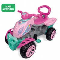 Imagem da oferta Quadriciclo Infantil Maral Lady Star com Pedal