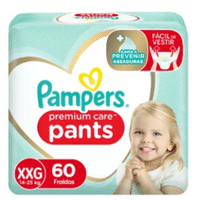 Imagem da oferta Fralda Infantil Pampers Premium Care Pants Tamanho XXG com 60 Unidades