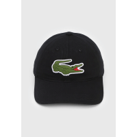 Imagem da oferta Boné Lacoste Aba Reta Logo Preto