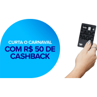 Imagem da oferta R$50 de Cashback em Compras com Cartão Mercado Pago