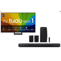 Imagem da oferta Combo Smart TV 65" Samsung QLED 4K 65Q65D + Soundbar Samsung Q930D com 9.1.4 Canais