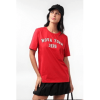 Imagem da oferta Camiseta feminina manga curta cities USA