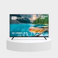 Imagem da oferta Smart TV LED 32" HD HQ Conversor Digital Externo 3 HDMI 2 USB WI-FI Android 11 Design Slim - HQSTV32NK