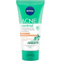 Imagem da oferta NIVEA Sabonete Facial em Gel Acne Control 150g - Controla a oleosidade ajuda a desobstruir os poros remove células mortas reduzir a vermelhidão da acn