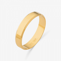 Imagem da oferta Aliança Chanfrada em Ouro Amarelo 18k - 4 mm