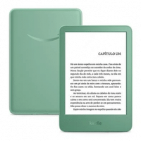 Imagem da oferta Kindle Amazon Modelo 2024 6" 16GB Tela Antirreflexo Luz frontal Ajustável Bateria de longa duração Verde - B0CP31QS6R