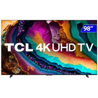 Imagem da oferta Smart TV TCL LED 98" 4K UHD Wi-Fi Comando de voz 98P755