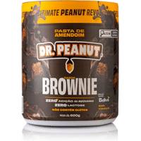 Imagem da oferta Pasta De Amendoim Dr Peanut Sabor Brownie Com Whey Protein - 600g