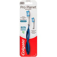 Imagem da oferta Escova Dental Colgate Pro Planet Whitening 1 Unidade + Refil