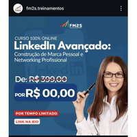 Imagem da oferta LinkedIn Avançado: Construção de Marca Pessoal e Networking Profissional