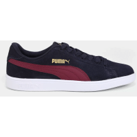 Imagem da oferta Tênis Puma Smash V2 - Marinho+Vermelho