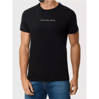 Imagem da oferta Camiseta Calvin Klein Jeans Institutional New Logo Preta