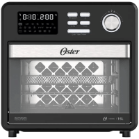 Imagem da oferta Fritadeira AirFryer e Forno Multifunções 2 em 1 Compact Oster 1600W 15L 127V - OFOR160