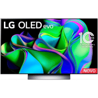 Imagem da oferta Smart TV 65" 4K LG Evo 120Hz G-Sync FreeSync Bluetooth ThinQ AI Alexa Google e 4 HDMIs - OLED65C3PSA