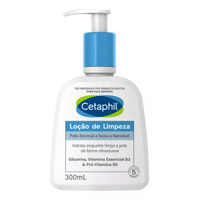 Imagem da oferta Loção de Limpeza Cetaphil Pele Normal a Seca e Sensível - 300ml