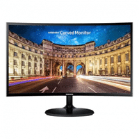 Imagem da oferta Monitor Curvo Samsung 27" FHD, HDMI, VGA, Freesync, CF390