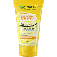 Imagem da oferta Gel de Limpeza Facial Antibacteriano Garnier Uniform & Matte Vitamina C 150ml