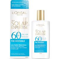 Imagem da oferta L'Oréal Paris Protetor Solar Expertise The Invisible Fluido sem cor FPS60 40g