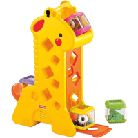 Imagem da oferta Fisher-Price Girafa com Blocos Pick-A-Blocks Com Atividades de Desenvolvimento Sons e Músicas Brinquedos para Bebês A partir de 6 meses