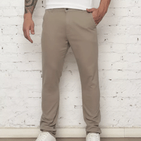 Imagem da oferta Calça Masculina De Sarja Premium Esporte Fino Bolso Faca