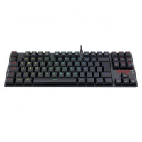 Imagem da oferta Teclado Mecânico Gamer Redragon APS RGB Switch Redragon Brown ABNT2 Preto - Low Profile - K607 RGB (PT-BROWN)