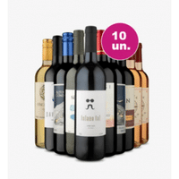 Imagem da oferta Kit 10 Vinhos - 22,90 por Garrafa - Adega Cheia Wine