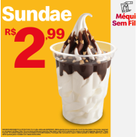 Imagem da oferta Sundae Calda de Chocolate - McDonald's