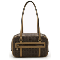 Imagem da oferta Bolsa Média Bege Natural Monograma Shoulder Bag Bege e Natural